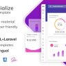 Materialize - React - Next.js, Vuejs, Html, Laravel & Asp.net Material Design Admin Template
